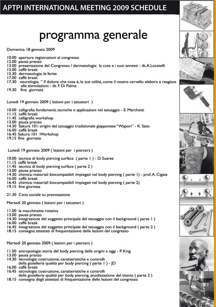 programma international meeting 2009 APTPI